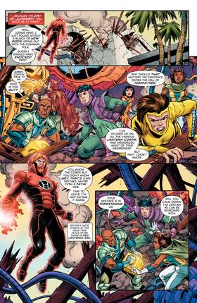 Read Infinity Man and the Forever People (2014-)  6 Page 8 in English