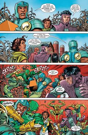 Read Infinity Man and the Forever People (2014-)  3 Page 10 in English
