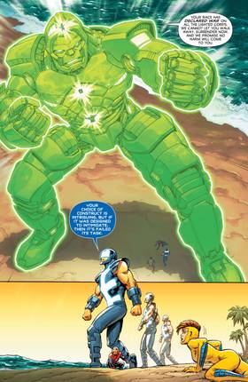 Read Infinity Man and the Forever People (2014-)  7 Page 9 in English
