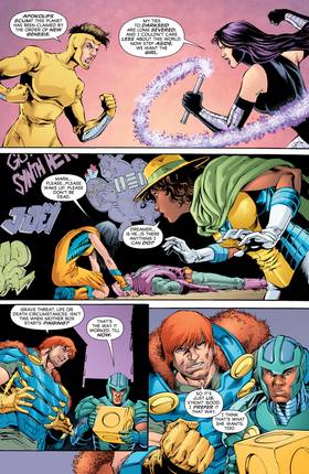 Read Infinity Man and the Forever People (2014-)  9 Page 10 in English
