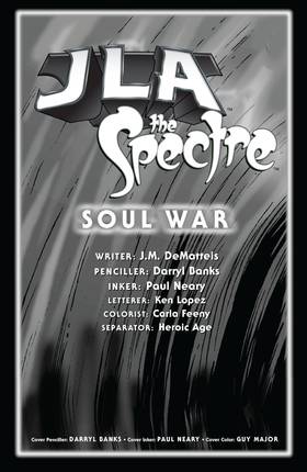 Read JLA/Spectre: Soul War (2003-)  2 Page 2 in English