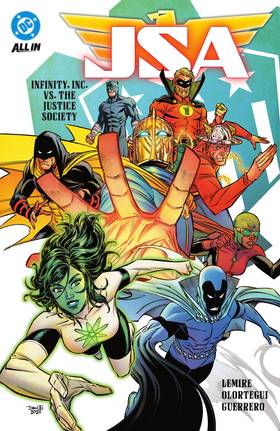 JSA (2024-): JSA Vol. 1: Infinity, Inc vs. The Justice Society