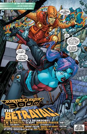 Read Justice League 3000 (2013-2015)  11 Page 2 in English