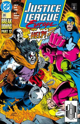 Read Justice League Europe (1989-)  34 Page 1 in English