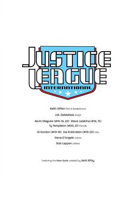 Read Justice League International (2011-)  4 Page 4 in English