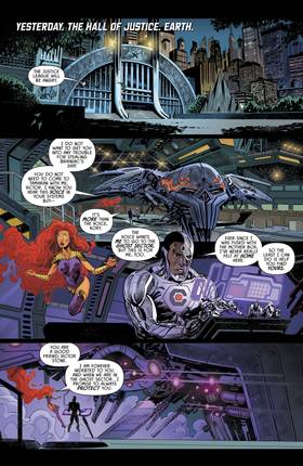 Read Justice League Odyssey (2018-)  7 Page 4 in English