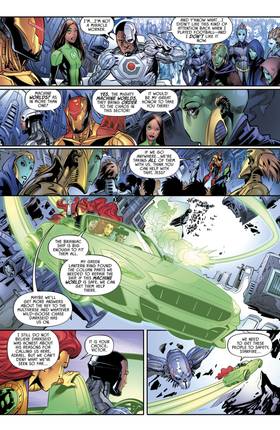 Read Justice League Odyssey (2018-)  8 Page 6 in English
