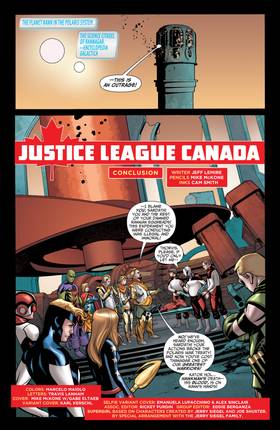 Read Justice League United (2014-)  7 Page 5 in English