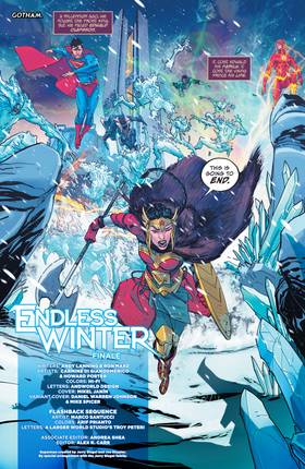 Read Justice League: Endless Winter (2020-)  6 Page 3 in English