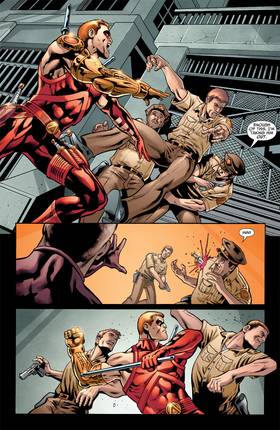 Read Justice League: The Rise of Arsenal (2010-)  4 Page 10 in English