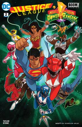 Read Justice League/Power Rangers (2017-)  3 Page 1 in English