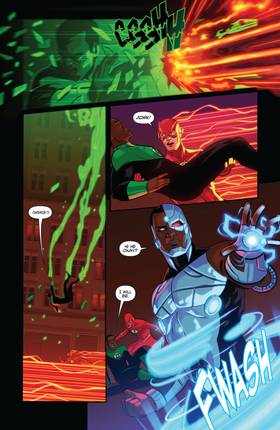 Read Justice League/Power Rangers (2017-)  3 Page 8 in English