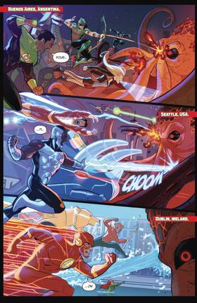 Read Justice League/Power Rangers (2017-)  4 Page 10 in English