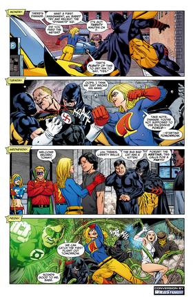 Read Justice Society of America (2006-)  8 Page 3 in English