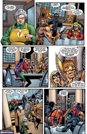 Read Justice Society of America (2006-)  23 Page 3 in English