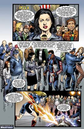 Read Justice Society of America (2006-)  28 Page 2 in English