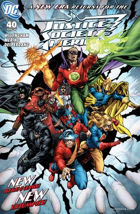 Read Justice Society of America (2006-)  40 Page 1 in English