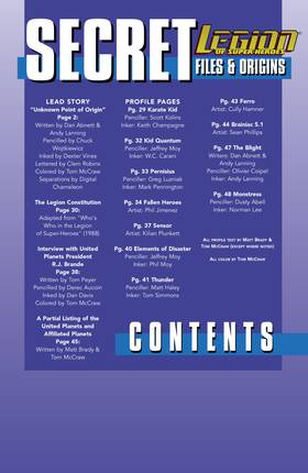Read Legion of Super Heroes Secret Files (1997-)  2 Page 2 in English