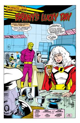 Read Legion of Super-Heroes (1984-)  33 Page 2 in English