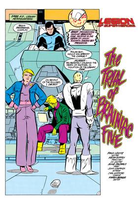 Read Legion of Super-Heroes (1984-)  55 Page 2 in English