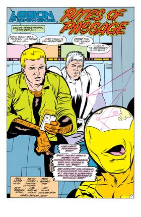 Read Legion of Super-Heroes (1984-)  57 Page 2 in English