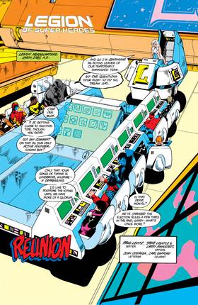 Read Legion of Super-Heroes (1984-)  10 Page 2 in English