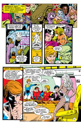 Read Legion of Super-Heroes (1984-)  8 Page 6 in English