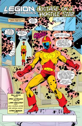 Read Legion of Super-Heroes (1984-)  17 Page 2 in English