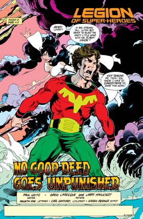 Read Legion of Super-Heroes (1984-)  21 Page 2 in English