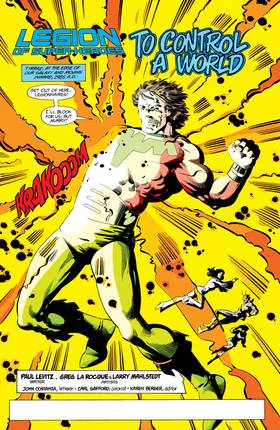 Read Legion of Super-Heroes (1984-)  22 Page 2 in English