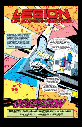 Read Legion of Super-Heroes (1984-)  23 Page 2 in English