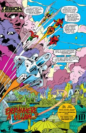Read Legion of Super-Heroes (1984-)  4 Page 2 in English