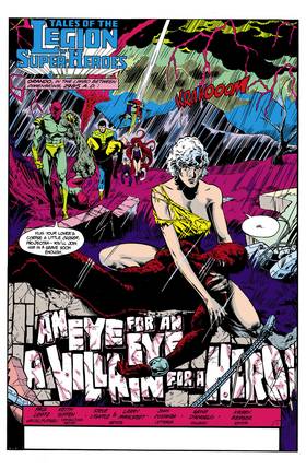 Read Legion of Super-Heroes (1984-)  6 Page 2 in English