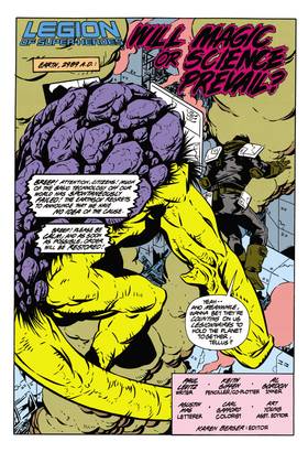 Read Legion of Super-Heroes (1984-)  66 Page 2 in English