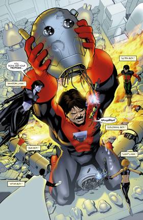 Read Legion of Super-Heroes (2005-)  7 Page 10 in English