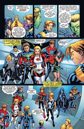 Read Legion of Super-Heroes (2005-)  6 Page 8 in English