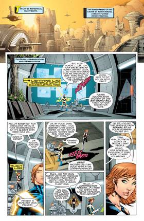 Read Legion of Super-Heroes (2005-)  5 Page 8 in English
