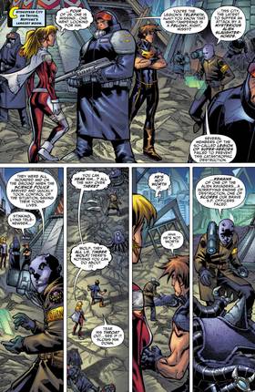 Read Legion of Super-Heroes (2007-)  3 Page 8 in English