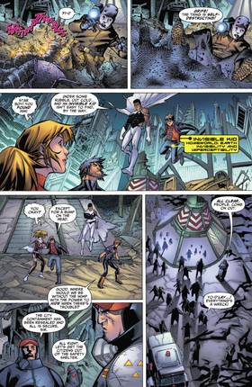 Read Legion of Super-Heroes (2007-)  3 Page 9 in English