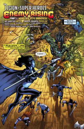 Read Legion of Super-Heroes (2007-)  4 Page 2 in English