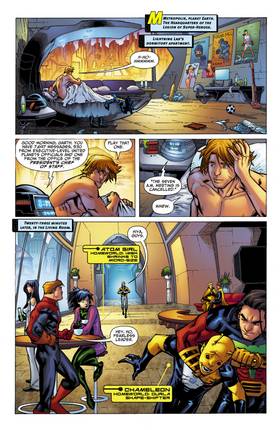 Read Legion of Super-Heroes (2007-)  4 Page 7 in English