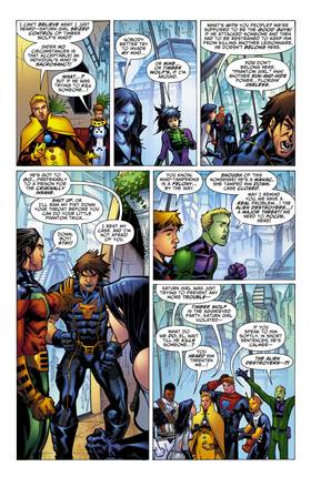 Read Legion of Super-Heroes (2007-)  4 Page 10 in English