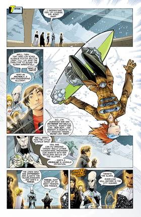 Read Legion of Super-Heroes (2007-)  1 Page 10 in English