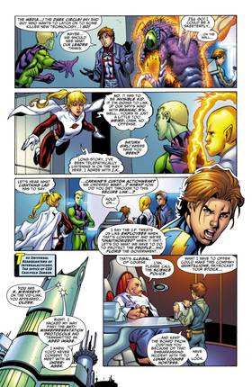 Read Legion of Super-Heroes (2007-)  5 Page 8 in English