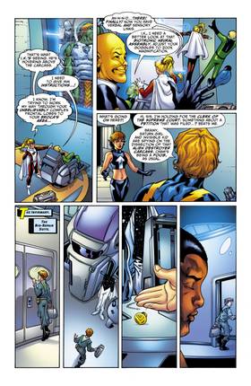 Read Legion of Super-Heroes (2007-)  5 Page 10 in English