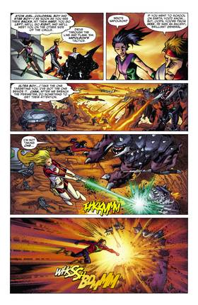 Read Legion of Super-Heroes (2007-)  6 Page 5 in English