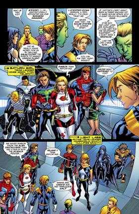 Read Legion of Super-Heroes (2007-)  9 Page 4 in English