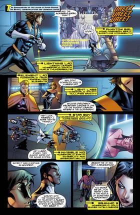 Read Legion of Super-Heroes (2007-)  12 Page 3 in English