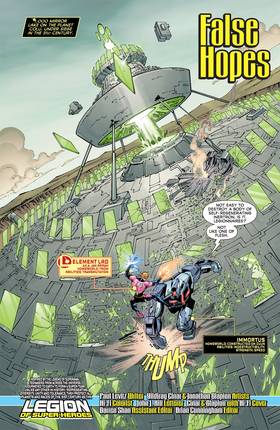 Read Legion of Super-Heroes (2010-)  16 Page 2 in English