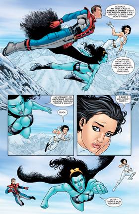 Read Legion of Super-Heroes (2010-)  9 Page 4 in English